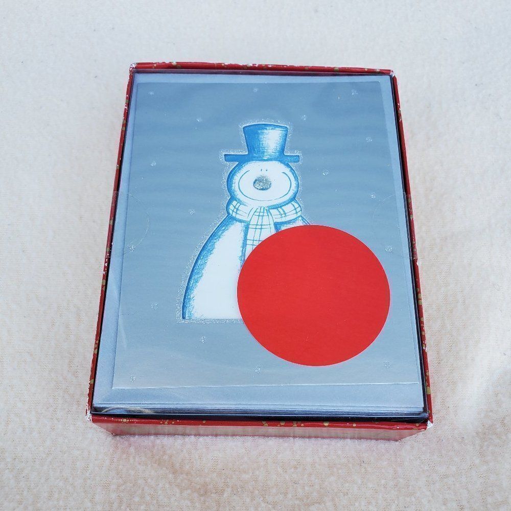 Snowman Christmas Holiday Cards